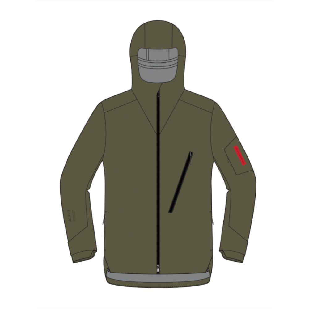 THE MOUNTAIN STUDIO - 2L STRECH INS JACKET